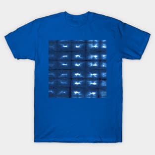 Indigo Shibori stars T-Shirt